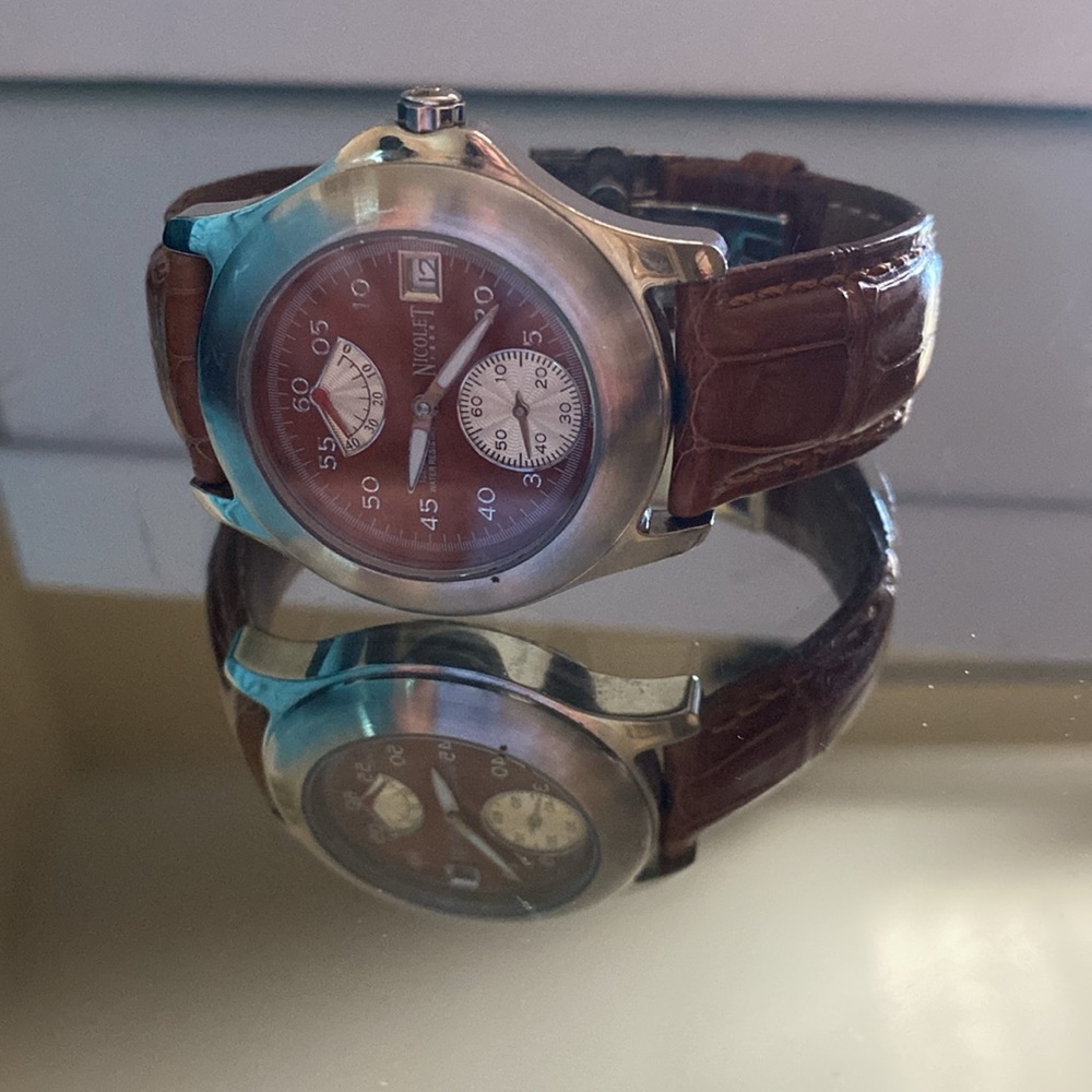 Men’s NicoleT 1886 Sapphire Crystal Watch